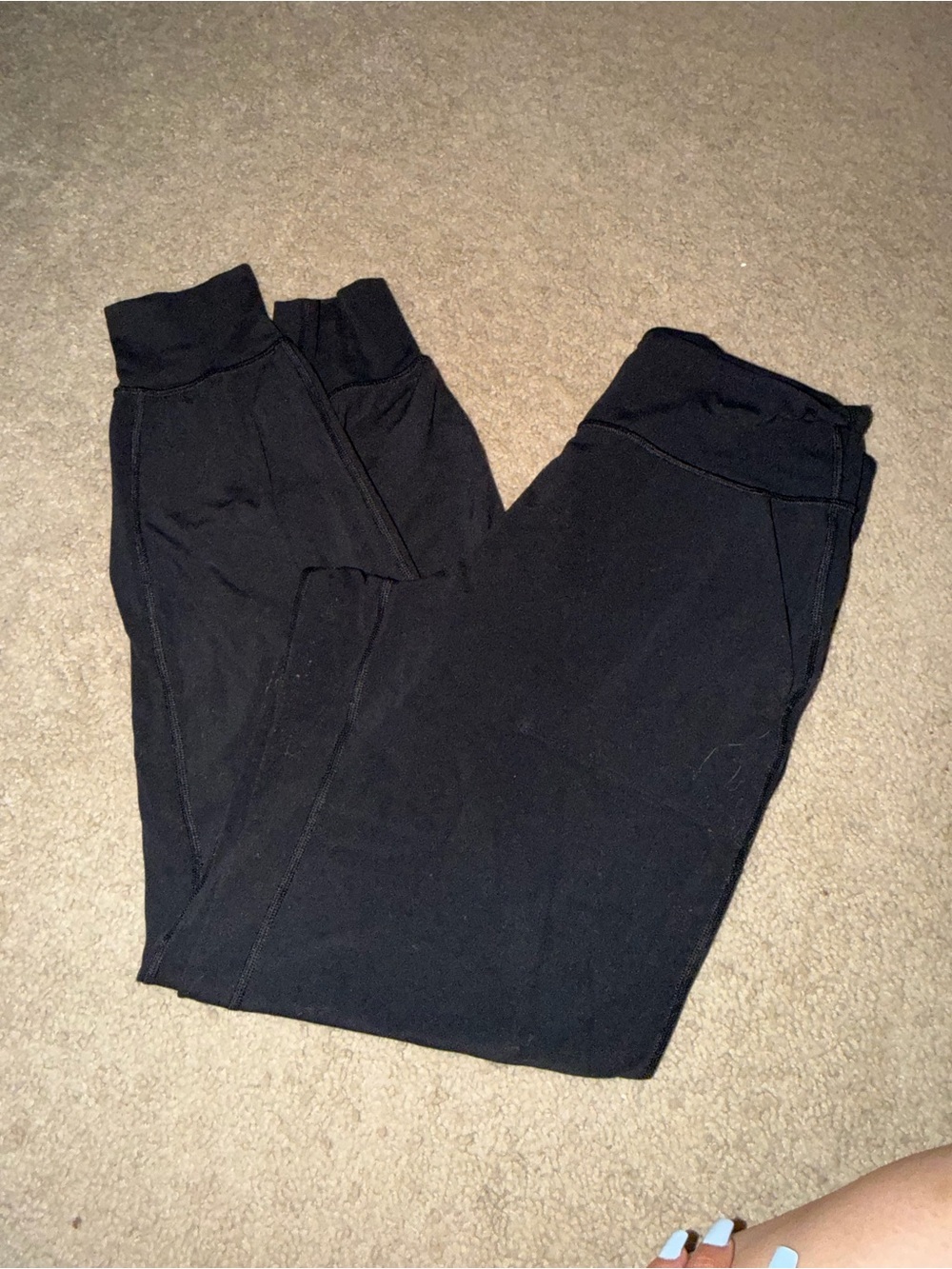 Lululemon Black Pull-On Jogger Pants